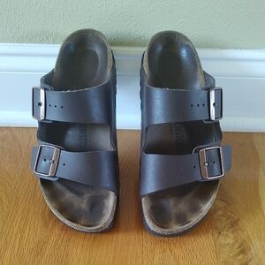 Birkenstock Brown Double Strap Sandals